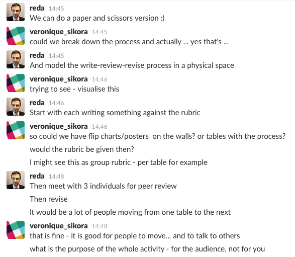 Cooking up a round table