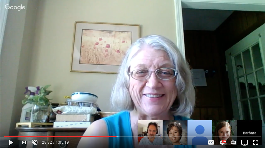 Google Hangout with the #DigitalScholar Team