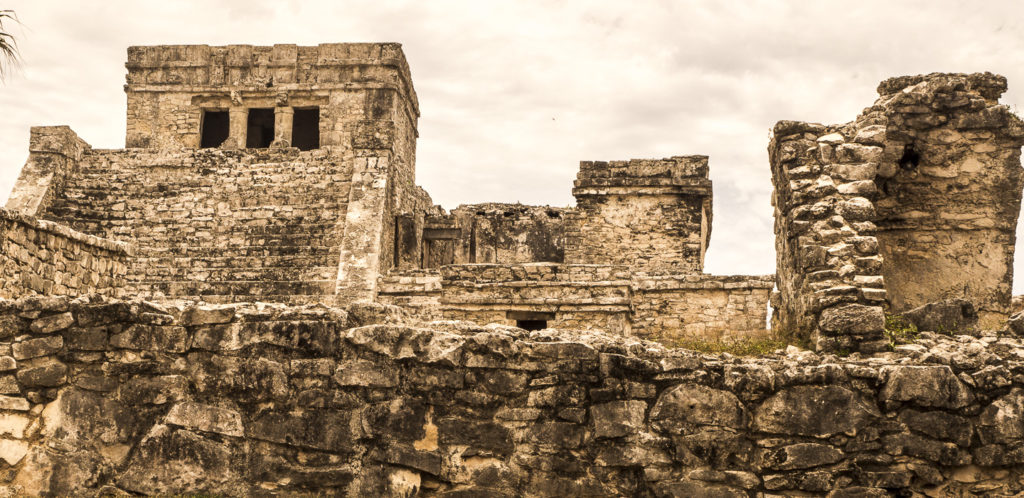 Ancient Mayan port city of Tulum, Yucatán Peninsula. Personal collection.