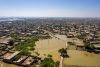 Aerial view of a flooded urban residential area of Dera Allah yar city in Jaffarabad District, Baluchistan Province, Pakistan. Credit: Gavi/2022/Asad Zaidi
