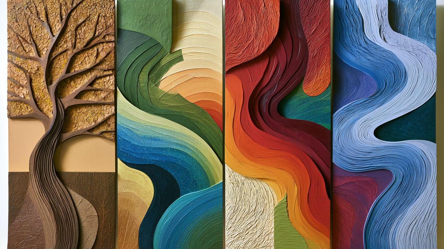 Polyptych climatique — Fondation Apprendre Genève